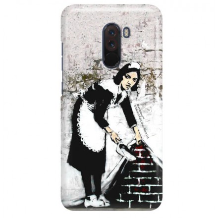 ETUI NA TELEFON XIAOMI POCO F1 BANKSY WZÓR BK100