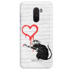 ETUI NA TELEFON XIAOMI POCO F1 BANKSY WZÓR BK110