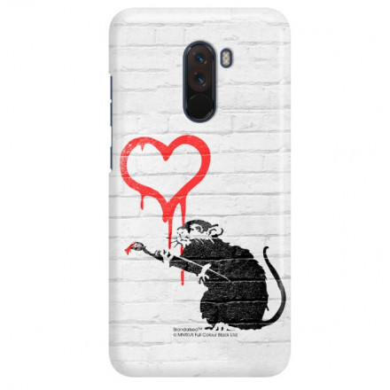 ETUI NA TELEFON XIAOMI POCO F1 BANKSY WZÓR BK110