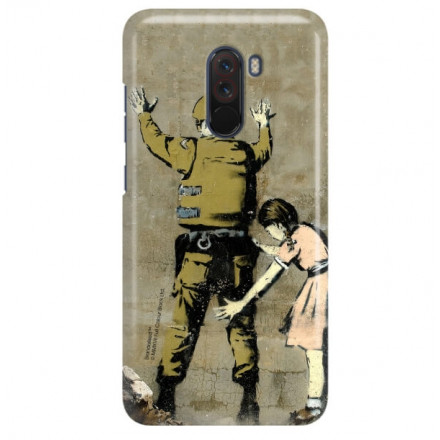 ETUI NA TELEFON XIAOMI POCO F1 BANKSY WZÓR BK135