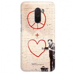 ETUI NA TELEFON XIAOMI POCO F1 BANKSY WZÓR BK146