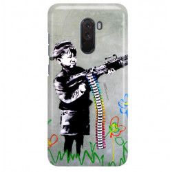 ETUI NA TELEFON XIAOMI POCO F1 BANKSY WZÓR BK162