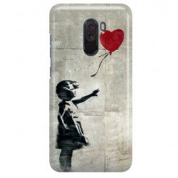 ETUI NA TELEFON XIAOMI POCO F1 BANKSY WZÓR BK179