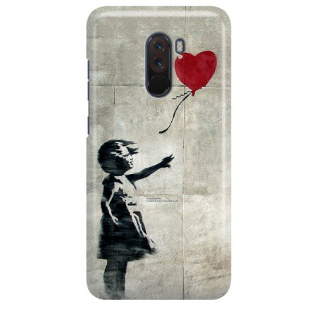 ETUI NA TELEFON XIAOMI POCO F1 BANKSY WZÓR BK179