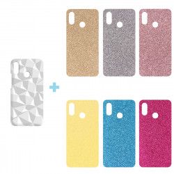 ETUI PRISM DIAMOND TRANSPARENTNY + BROKAT ETUI NA TELEFON IPHONE 6 / 6S A1549/A1633