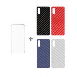 CLEAR + CARBON x4 ETUI NA TELEFON HUAWEI ASCEND Y511