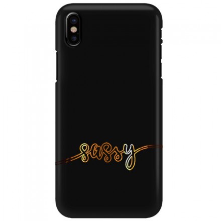 NEON GOLD ETUI NA TELEFON IPHONE X / XS A1865/A1920 MIENIĄCE SIĘ ZLC134