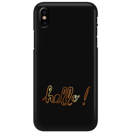 NEON GOLD ETUI NA TELEFON IPHONE X / XS A1865/A1920 MIENIĄCE SIĘ ZLC136