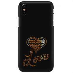 NEON GOLD ETUI NA TELEFON IPHONE X / XS A1865/A1920 MIENIĄCE SIĘ ZLC163