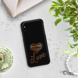 NEON GOLD ETUI NA TELEFON IPHONE X / XS A1865/A1920 MIENIĄCE SIĘ ZLC163