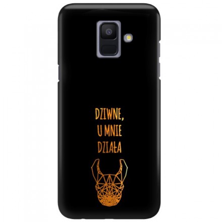 NEON GOLD ETUI NA TELEFON SAMSUNG GALAXY A6 2018 A600 MIENIĄCE SIĘ ZLC102