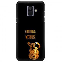 NEON GOLD ETUI NA TELEFON SAMSUNG GALAXY A6 2018 A600 MIENIĄCE SIĘ ZLC106