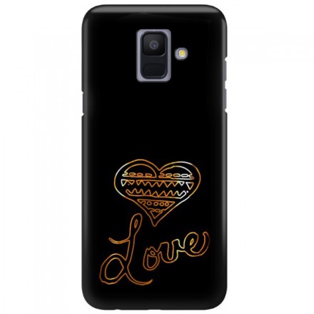 NEON GOLD ETUI NA TELEFON SAMSUNG GALAXY A6 2018 A600 MIENIĄCE SIĘ ZLC163