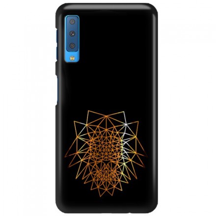 NEON GOLD ETUI NA TELEFON SAMSUNG GALAXY A7 2018 A8 PLUS A750 MIENIĄCE SIĘ ZLC103