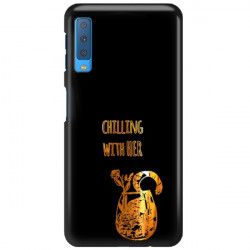 NEON GOLD ETUI NA TELEFON SAMSUNG GALAXY A7 2018 A8 PLUS A750 MIENIĄCE SIĘ ZLC106