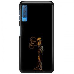 NEON GOLD ETUI NA TELEFON SAMSUNG GALAXY A7 2018 A8 PLUS A750 MIENIĄCE SIĘ ZLC110