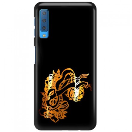 NEON GOLD ETUI NA TELEFON SAMSUNG GALAXY A7 2018 A8 PLUS A750 MIENIĄCE SIĘ ZLC126