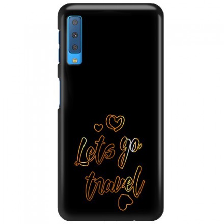NEON GOLD ETUI NA TELEFON SAMSUNG GALAXY A7 2018 A8 PLUS A750 MIENIĄCE SIĘ ZLC137