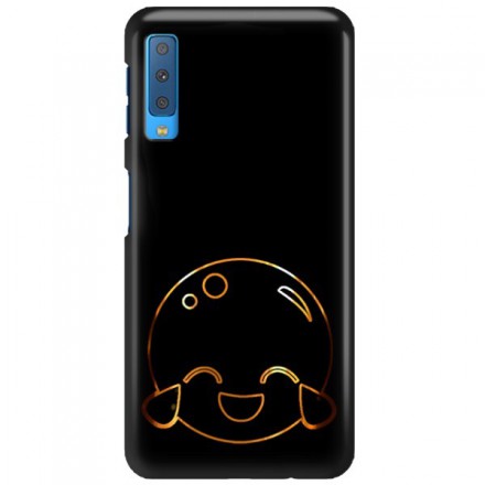 NEON GOLD ETUI NA TELEFON SAMSUNG GALAXY A7 2018 A8 PLUS A750 MIENIĄCE SIĘ ZLC145