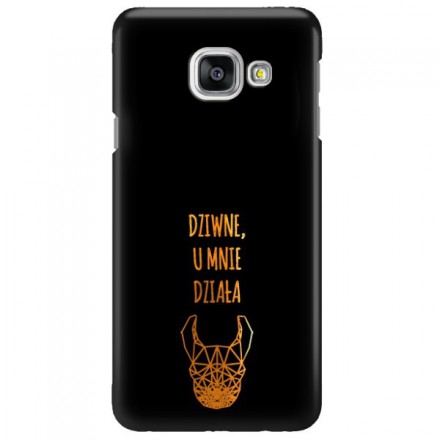 NEON GOLD ETUI NA TELEFON SAMSUNG GALAXY A3 2016 A310 CZARN NEON ZLC102