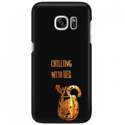 NEON GOLD ETUI NA TELEFON SAMSUNG GALAXY S7 G930 MIENIĄCE SIĘ ZLC106