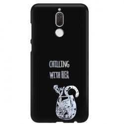 NEON SILVER ETUI NA TELEFON HUAWEI MATE 10 LITE MIENIĄCE SIĘ ZLZ106