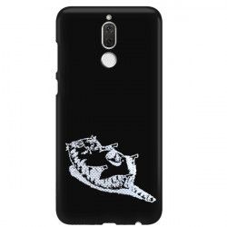 NEON SILVER ETUI NA TELEFON HUAWEI MATE 10 LITE MIENIĄCE SIĘ ZLZ150