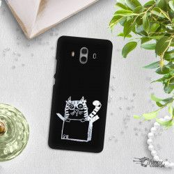 NEON SILVER ETUI NA TELEFON HUAWEI MATE 10 ALP-L09 MIENIĄCE SIĘ ZLZ148