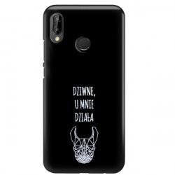 NEON SILVER ETUI NA TELEFON HUAWEI P20 LITE ANE-AL00  MIENIĄCE SIĘ ZLZ102