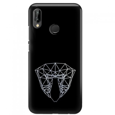 NEON SILVER ETUI NA TELEFON HUAWEI P20 LITE ANE-AL00 MIENIĄCE SIĘ ZLZ104