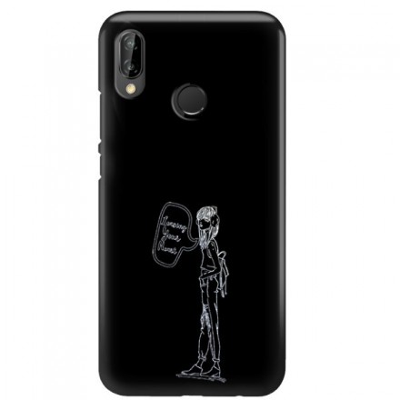 NEON SILVER ETUI NA TELEFON HUAWEI P20 LITE ANE-AL00 MIENIĄCE SIĘ ZLZ110