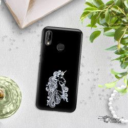 NEON SILVER ETUI NA TELEFON HUAWEI P20 LITE ANE-AL00 MIENIĄCE SIĘ ZLZ124