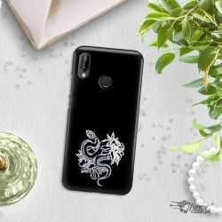 NEON SILVER ETUI NA TELEFON HUAWEI P20 LITE ANE-AL00 MIENIĄCE SIĘ ZLZ129