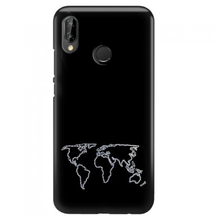 NEON SILVER ETUI NA TELEFON HUAWEI P20 LITE ANE-AL00 MIENIĄCE SIĘ ZLZ139
