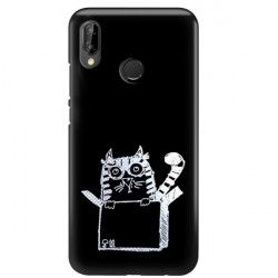NEON SILVER ETUI NA TELEFON HUAWEI P20 LITE ANE-AL00 MIENIĄCE SIĘ ZLZ148