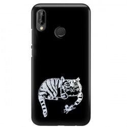 NEON SILVER ETUI NA TELEFON HUAWEI P20 LITE ANE-AL00 MIENIĄCE SIĘ ZLZ149