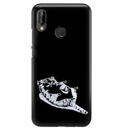 NEON SILVER ETUI NA TELEFON HUAWEI P20 LITE ANE-AL00 MIENIĄCE SIĘ ZLZ150