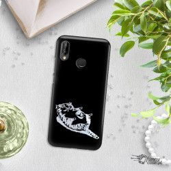 NEON SILVER ETUI NA TELEFON HUAWEI P20 LITE ANE-AL00 MIENIĄCE SIĘ ZLZ150