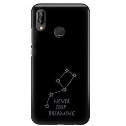 NEON SILVER ETUI NA TELEFON HUAWEI P20 LITE ANE-AL00 MIENIĄCE SIĘ ZLZ151