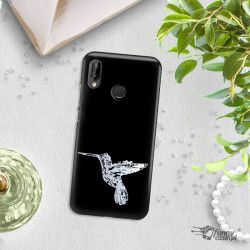 NEON SILVER ETUI NA TELEFON HUAWEI P20 LITE ANE-AL00 MIENIĄCE SIĘ ZLZ154