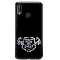 NEON SILVER ETUI NA TELEFON HUAWEI P20 LITE ANE-AL00 MIENIĄCE SIĘ ZLZ159