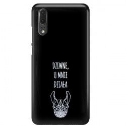 NEON SILVER ETUI NA TELEFON HUAWEI P20 EML-L09 MIENIĄCE SIĘ ZLZ102