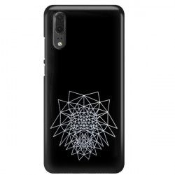 NEON SILVER ETUI NA TELEFON HUAWEI P20 EML-L09 MIENIĄCE SIĘ ZLZ103