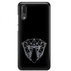 NEON SILVER ETUI NA TELEFON HUAWEI P20 EML-L09 MIENIĄCE SIĘ ZLZ104