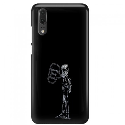 NEON SILVER ETUI NA TELEFON HUAWEI P20 EML-L09 MIENIĄCE SIĘ ZLZ110