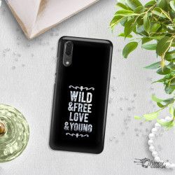 NEON SILVER ETUI NA TELEFON HUAWEI P20 EML-L09 MIENIĄCE SIĘ ZLZ111