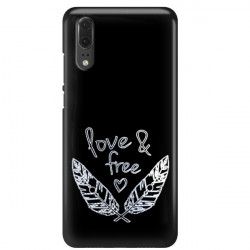 NEON SILVER ETUI NA TELEFON HUAWEI P20 EML-L09 MIENIĄCE SIĘ ZLZ113
