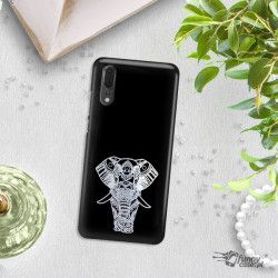 NEON SILVER ETUI NA TELEFON HUAWEI P20 EML-L09 MIENIĄCE SIĘ ZLZ117