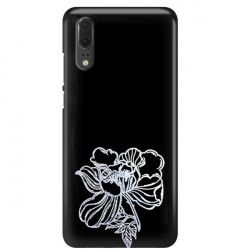 NEON SILVER ETUI NA TELEFON HUAWEI P20 EML-L09 MIENIĄCE SIĘ ZLZ121