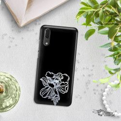NEON SILVER ETUI NA TELEFON HUAWEI P20 EML-L09 MIENIĄCE SIĘ ZLZ121